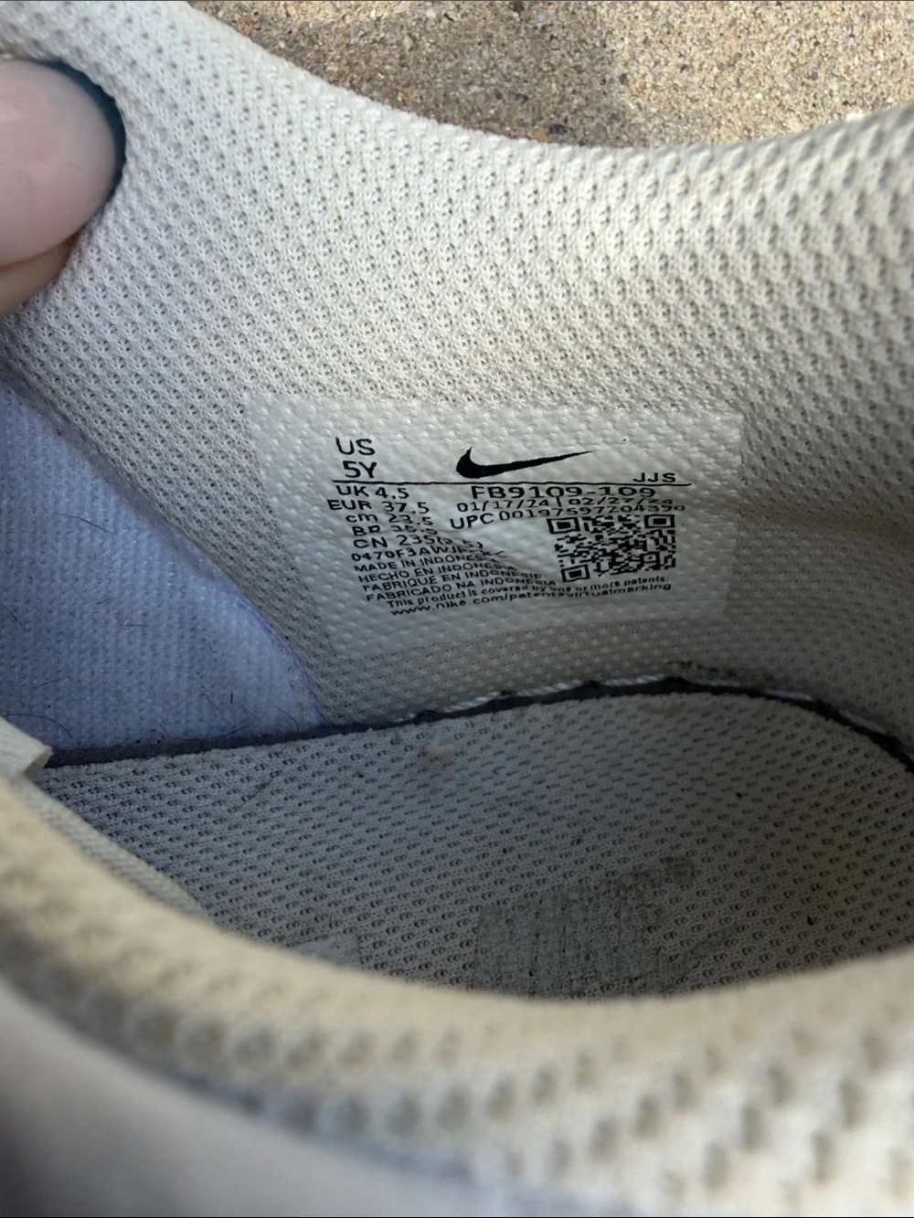 Nike kids sneakers
